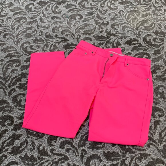 Golden Goose Denim Hot Pink Jeans - Made in Italy - size 40 - Picture 9 of 12